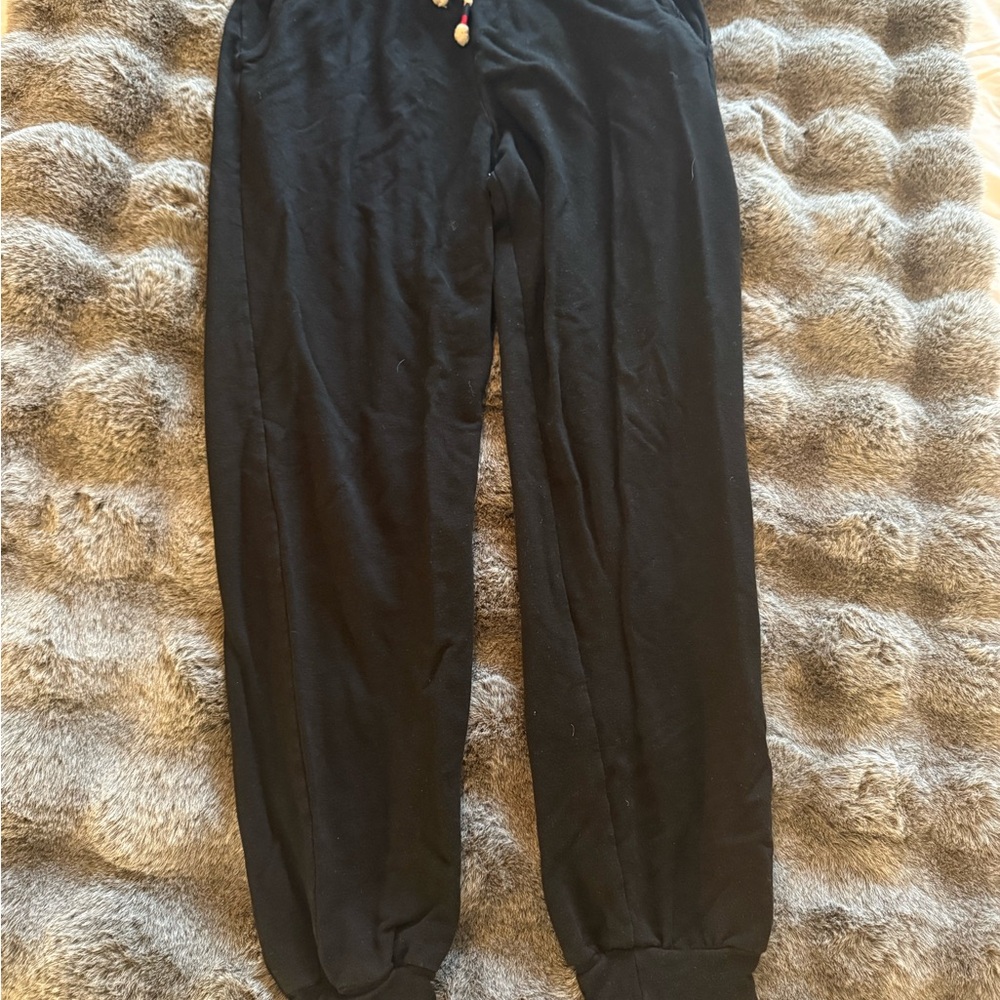 Sundry Black Women's Jogger Track Pants